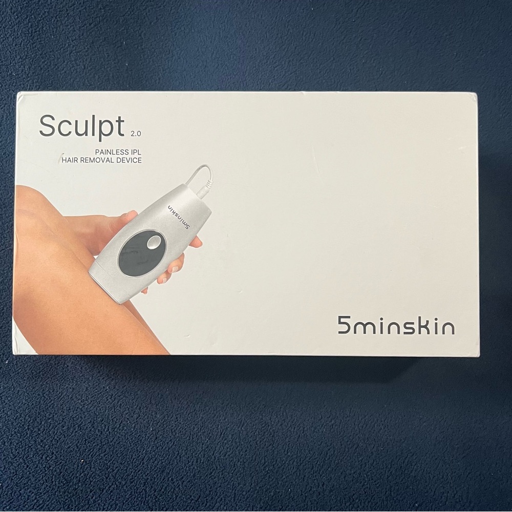 Sculpt 2.0 Painless  IPL Hair Removal Device By 5minskin NEW, open box